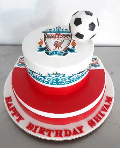 Sports Theme Birthday Cake