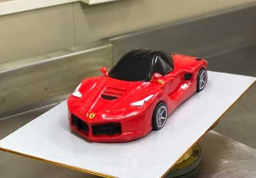 Sports Car Theme Cake