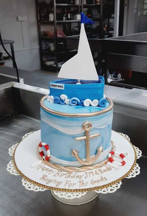 Pirate theme Cake For Boys