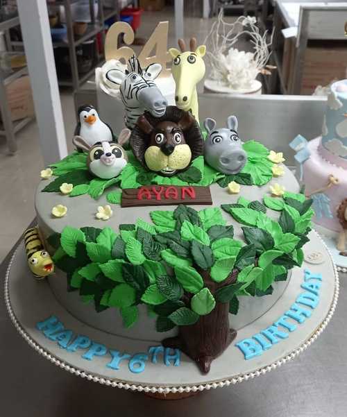 Animal Theme Cakes