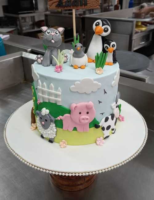 Animal Theme Cakes